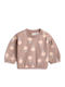 Fleece Kinder-Sweatshirt Braun