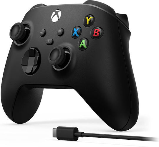 Microsoft EP2-29944 Ασύρματο & Ενσύρματο Gamepad για Xbox Series Μαύρο