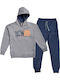 Kids Sweatpants Set Gray