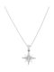 Sorelly Halskette aus Weißgold 14K mit Diamant