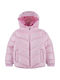 Kids' Sports Jacket Pink/white Puffer