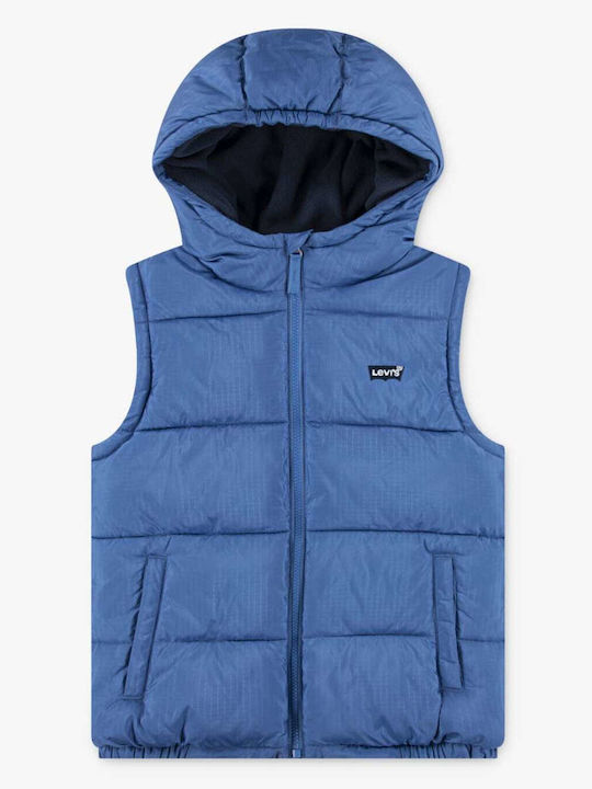 Kids' Quilted Jacket Blue