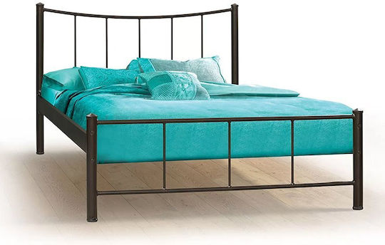 Κρεβάτι Μονό με Στρώμα 90x190cm Γκρι Κρεβάτι Μονό με Στρώμα 90x190cm Γκρι
