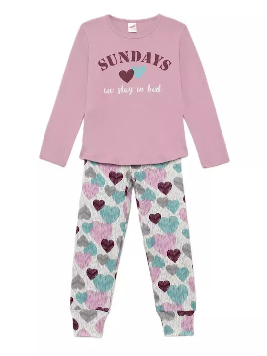 Minerva Pijama pentru copii Pink Minerva Pijama pentru copii Pink