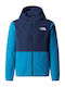 Polar Bluze și Hanorace Pentru Copii Cardigan Turcoaz Glacier