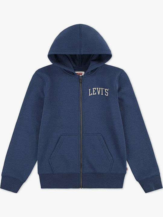 Levi's Παιδική Φούτερ Ζακέτα με Κουκούλα Μπλε Σ...