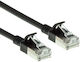 Act U/FTP (STP) Cat.6a (Gigabit) Καλώδιο Δικτύου Ethernet 2m Μαύρο