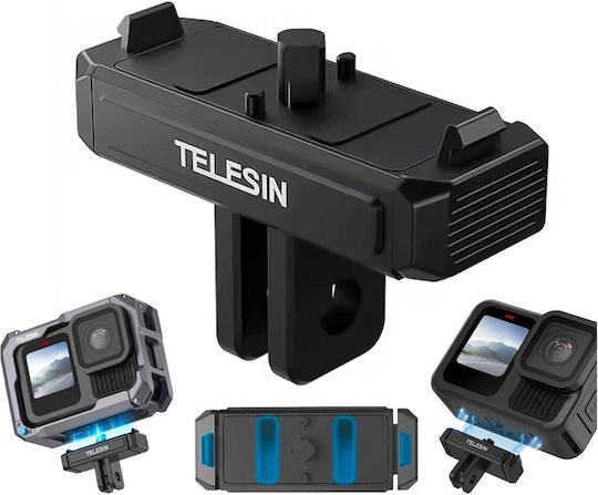 Telesin Магнитна Стойка Gopro Hero 13 Gopro Бърз Освобождаващ Клип