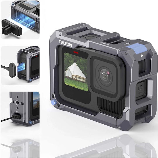 Telesin Protective Cage Full Protection GoPro Hero 13 12 11 10 9