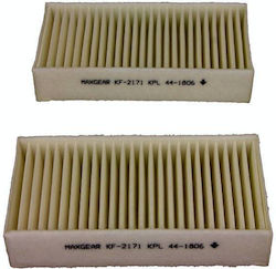 Maxgear BMW X3 F25 2010 Innenraumfilter Set 2 Stück