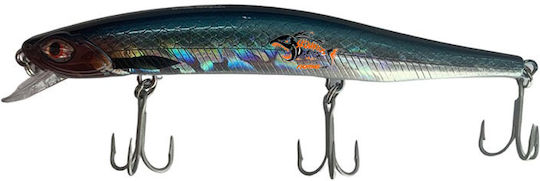 Künstlicher Cinnetic Crafty Minnow 11cm #5 Natürliche Meeräsche