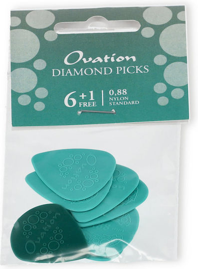 Ovation Pick Diamond Picks Nylon Standard 351 0.88 Mm