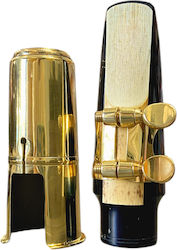 Alto Saxophone Mouthpiece Set Talent Mouthpiece Metal Cap Reed Ligature