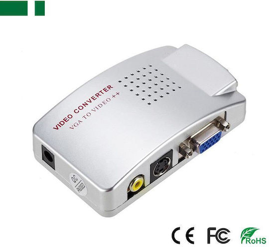 Anga Converter VGA male to RCA / S-Video female 1pcs 552-053