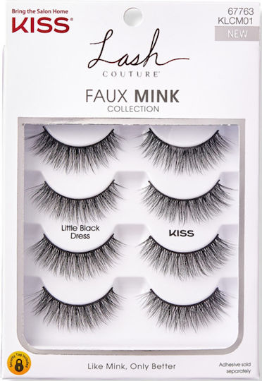 Little Black Dress Strip Lashes X4 Kiss
