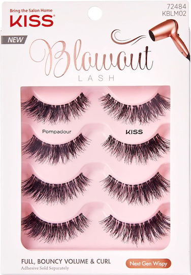 Pompadour Multi X4 Strip False Lashes Kiss