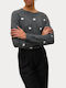 Doffy Damen Bluse Dark Grey