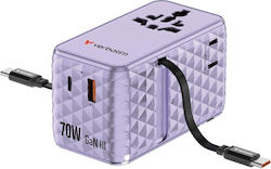 Verbatim Charge 'n' Travel 70W с Кабел USB-C