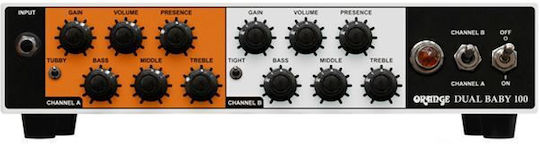 Orange Dual Baby Κεφαλή Ηλεκτρικής Κιθάρας 100W Πορτοκαλί