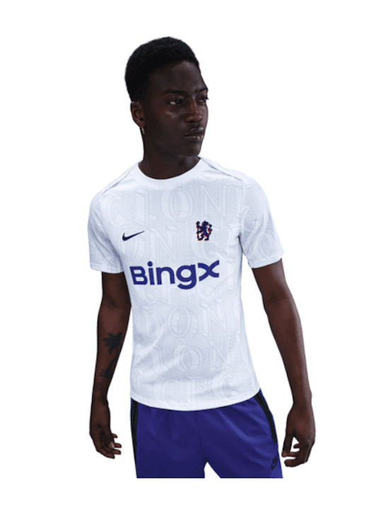 Nike Chelsea F.c. Athletic T-shirt White HJ7139-101 | Skroutz.mt