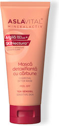 Masca Detox Cu Cărbune Peel-Off 25+ Aslavital Mineralactiv 100 Ml Masca Detox Cu Cărbune Peel-Off 25+ Aslavital Mineralactiv 100 Ml