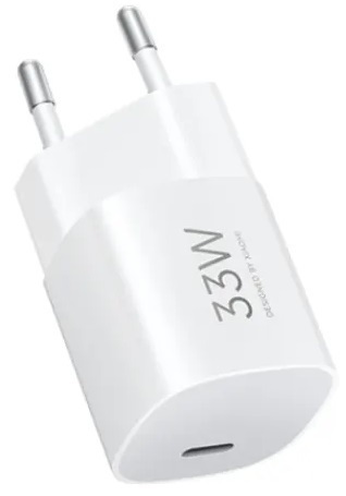 Xiaomi Φορτιστής Χωρίς Καλώδιο GaN με Θύρα USB-C 33W Power Delivery / Quick Charge 3.0 Λευκός () (BHR087LEU)