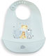 Interbaby Αδιάβροχη Σαλιάρα Σιλικόνης Blue για ...