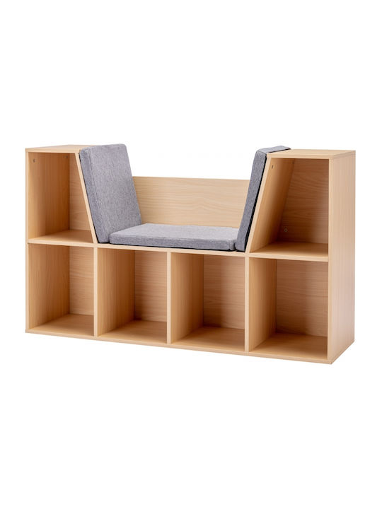 Bücherregal Boden Braun 103x30x62cm