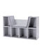 Bücherregal Boden Gray 103x30x62cm