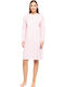Pink Label Winter Women's Nightdress Bubblegum