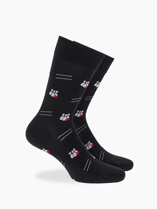 Walk Bowling Bărbați Șosete Black 1Pachet