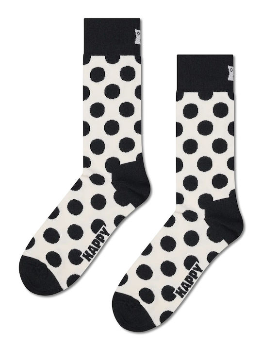 Happy Socks Bărbați Șosete White/black 1Pachet