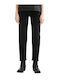 Tizie Damenjeans in Schlanker Passform Schwarz