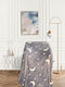Decke Vlies Leuchtend Gray 200x150cm