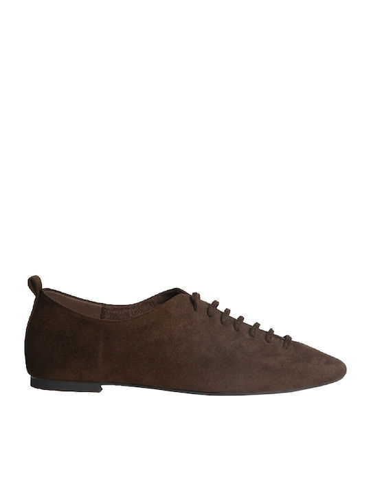 Women's Moccasins in Brown Color