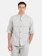 Μακρυμάνικo Overshirt Grey
