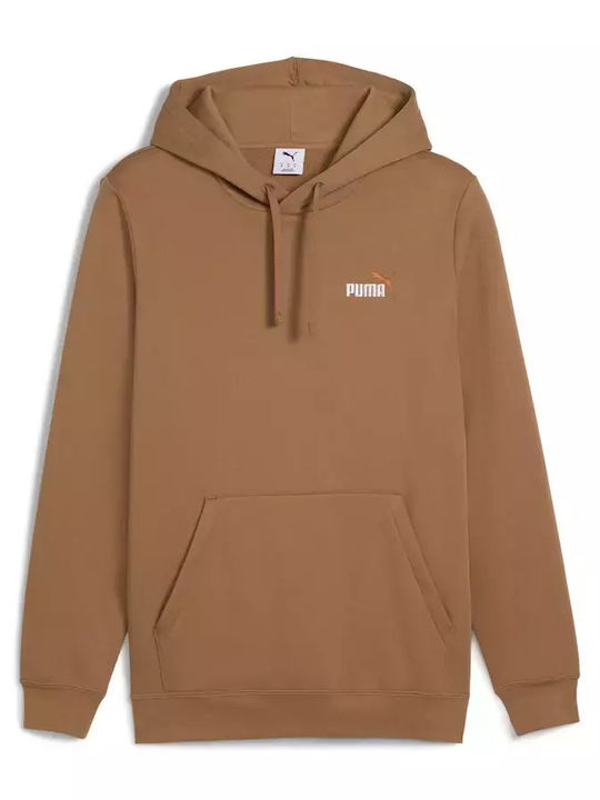 PUMA Small Ζακέτα με Κουκούλα Caramel Latte