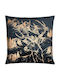 Fylliana Christmas Decorative Pillow Square Blue 45x45cm