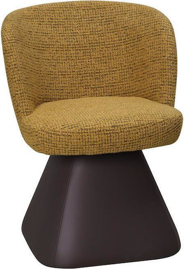 Stuhl Speisesaal 2413 58x60x79cm Yellow-brown