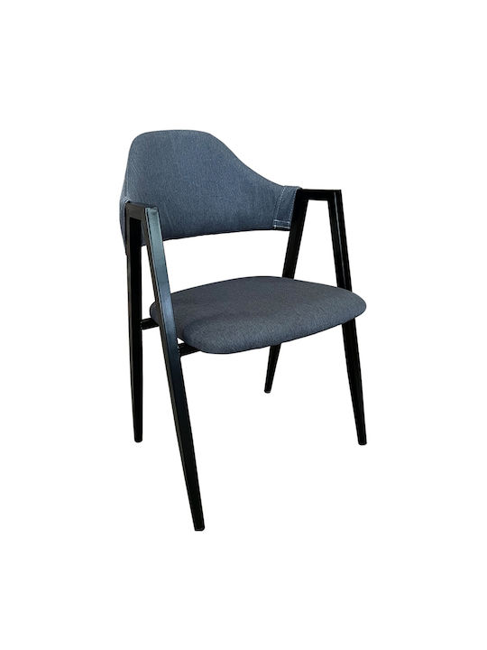 Solana Dining Room Fabric Chair Grey/Black 51x5...
