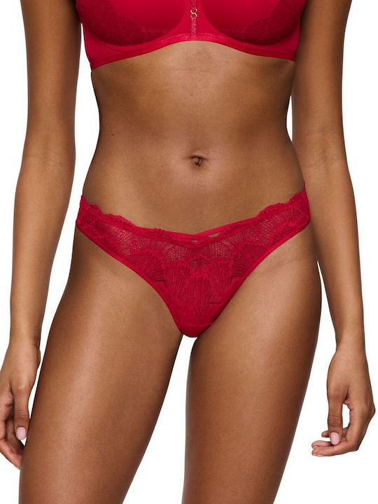 Triumph Palina Γυναικείο String Κοκκινο