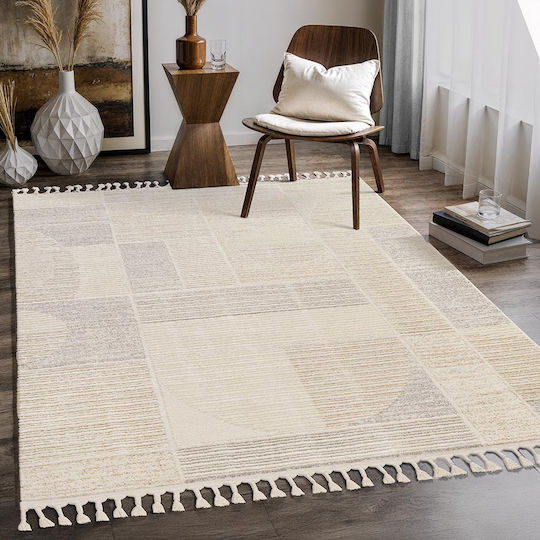 Newplan Gala 13218a Set Modern Schlafzimmer-Teppichsets Synthetisch,Polyester/Cotton/Leather 13218a 5-58-GLA-13218A_31533-SET066(2x150,1x210) 2Stück