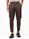 Trousers Elastic Brown