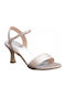 Leder Sandalen Beige