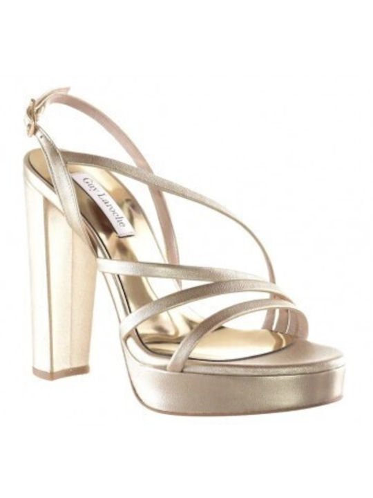 Guy Laroche Sandalen Gold