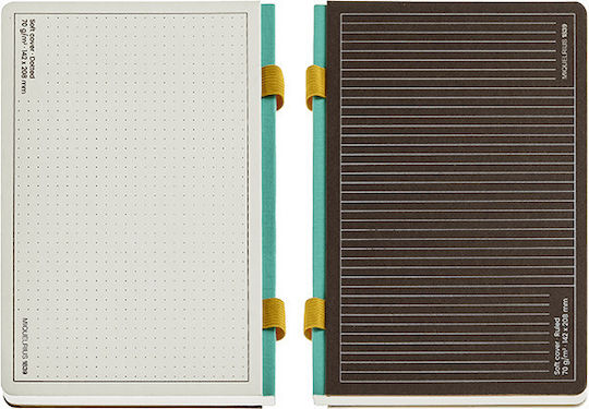 Miquelrius Carnet 96 Foi Cu dungi cu Elastic