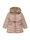 Kids' Parka Double Sided with Hood Beige