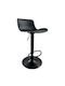 Hocker Bar Encanta mit Höhenverstellbar Black 44x45x58cm
