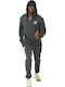 Cargo Sweatpants with Elastic Green