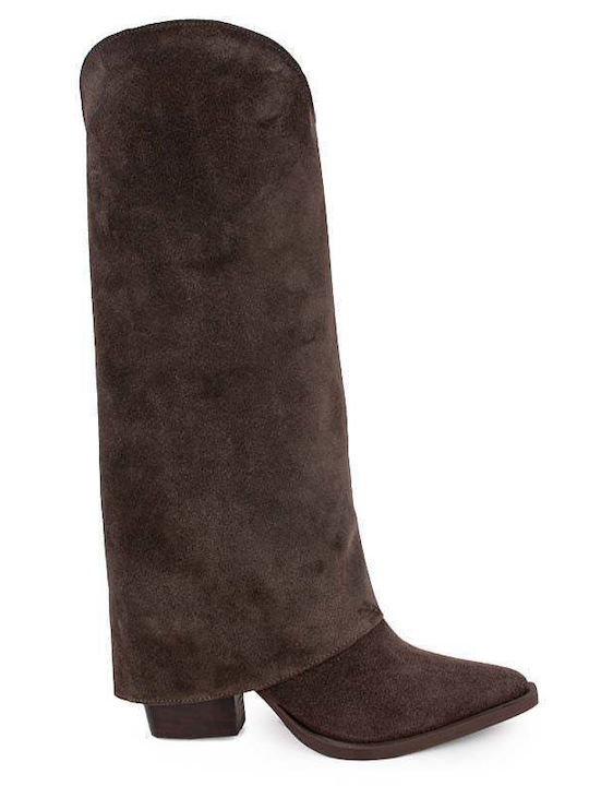 Tsakiris Mallas Leather High Heel Women's Boots...